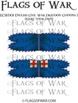 ECWD01 English Civil War Dragoon Guidons 1 (Make your own)