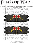 ECWD02 English Civil War Dragoon Guidons 2 (Make your own)