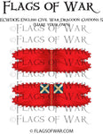 ECWD05 English Civil War Dragoon Guidons 5 (Make your own)