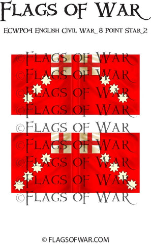 ECWG04 English Civil War 8 Point Star 2 (Make your own)