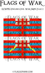 ECWG15 English Civil War Sripe Flag 1 (Make your own)