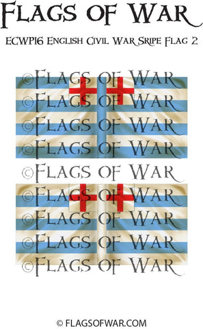 ECWG16 English Civil War Sripe Flag 2 (Make your own)