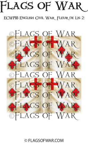 ECWG18 English Civil War Fleur de Lis 2 (Make your own)