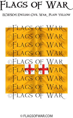ECWS04 English Civil War Plain Yellow