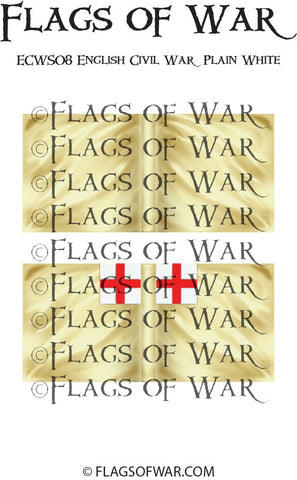 ECWS08 English Civil War Plain White