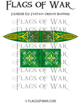 FANE09 Elf Fantasy Ornate Banners