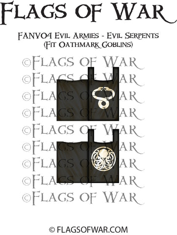 FANV04 Evil Armies - Evil Serpents (Fit Oathmark Goblins)