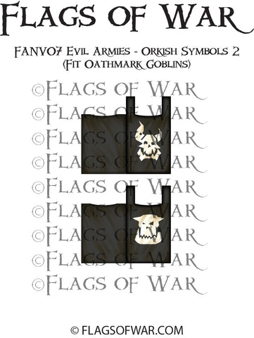 FANV07 Evil Armies - Orkish Symbols 2 (Fit Oathmark Goblins)