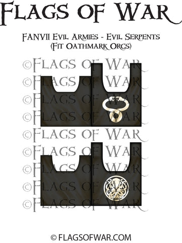 FANV11 Evil Armies - Evil Serpents (Fit Oathmark Orcs)