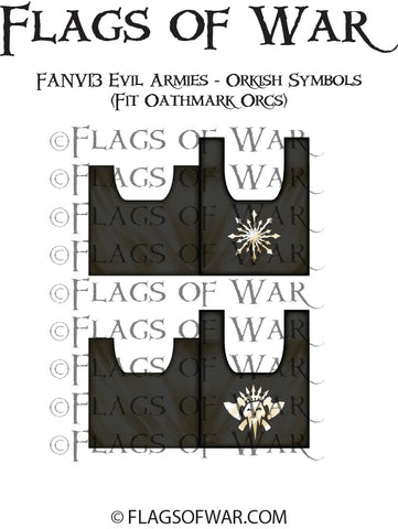 FANV13 Evil Armies - Orkish Symbols (Fit Oathmark Orcs)