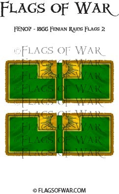 FEN07 - 1866 Fenian Raids Flags 2