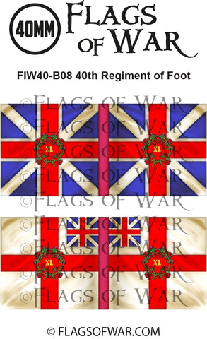 FIWB40-B08 40th Regiment of Foot