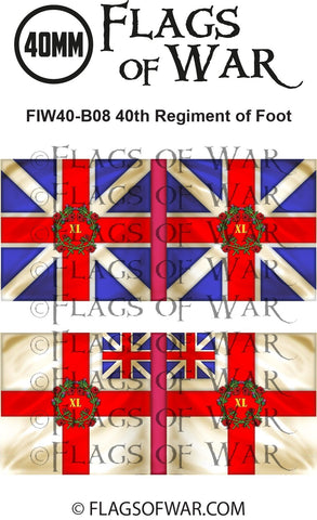 FIWB40-08 40th Regiment of Foot