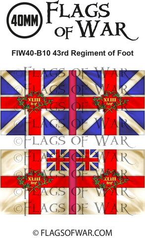 FIWB40-B10 43rd Regiment of Foot
