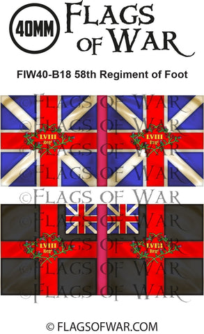 FIWB40-18 58th Regiment of Foot
