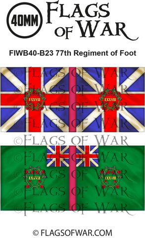 FIWB40-B23 77th Regiment of Foot
