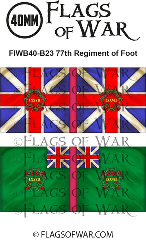 FIWB40-23 77th Regiment of Foot