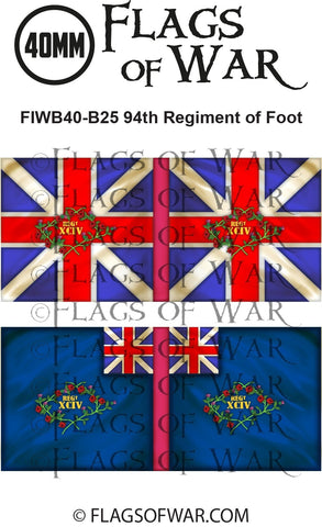 FIWB40-B25 94th Regiment of Foot