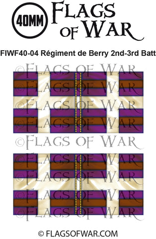 FIWF40-04 Régiment de Berry 2nd-3rd Batt