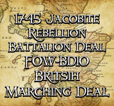 FOW-BD10 Battalion Deal - British Marching