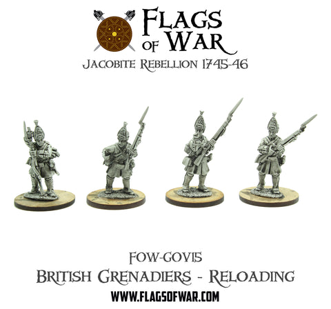 FOW-GOV08 British Grenadiers - Reloading