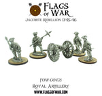 FOW-GOV21 Royal Artillery Pack (No Gun)