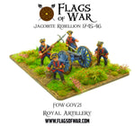 FOW-GOV21 Royal Artillery Pack (No Gun)