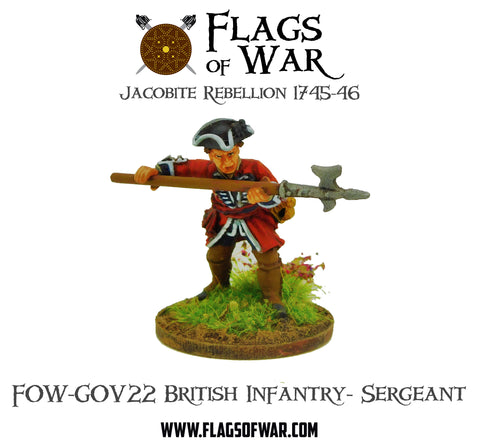 FOW-GOV22 British Infantry- Sergeant