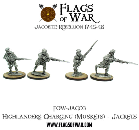 FOW-JAC03 Highlanders Charging (Muskets) - Jackets