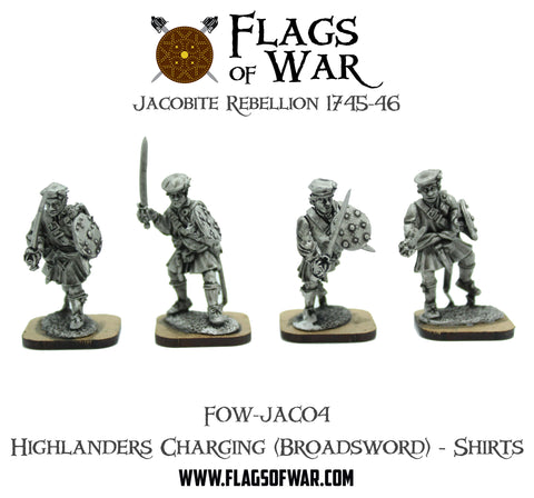 FOW-JAC04 Highlanders Charging (Broadsword) - Shirts
