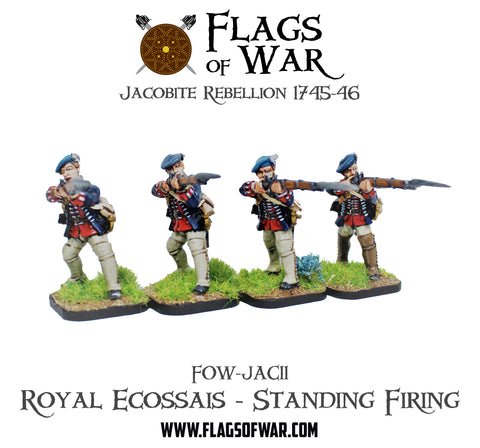 FOW-JAC11 Royal Ecossais - Standing Firing