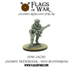 FOW-JAC30 Jacobite NCO Officer - with Blunderbuss