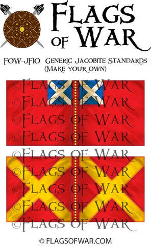 FOW-JF10 Generic Jacobite Standards 1 (Make your own)