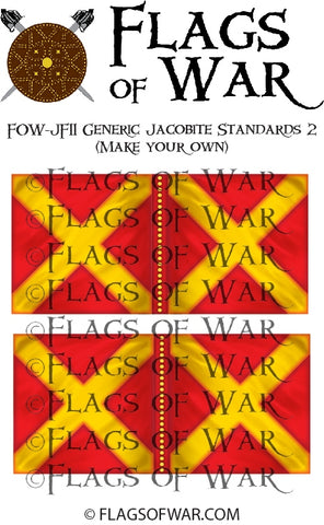 FOW-JF11 Generic Jacobite Standards 2 (Make your own)