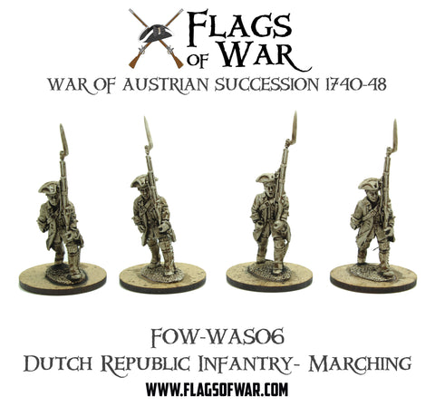 FOW-WAS05 Dutch Republic Infantry - Marching