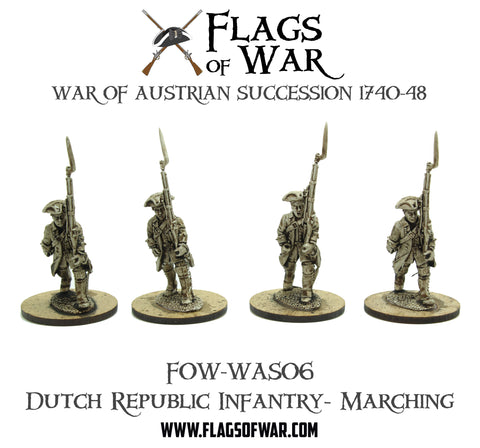 FOW-WAS05 Dutch Republic Infantry - Marching