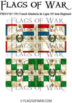 FREV-F101 1791 French Infanterie de Ligne 101 ème Régiment