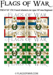 FREV-F107 1791 French Infanterie de Ligne 107 ème Régiment