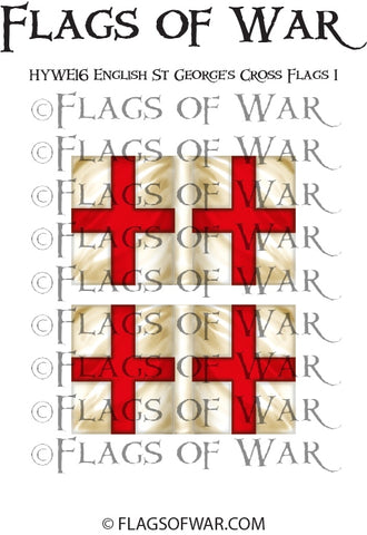 HYWE16 English St George’s Cross Flags 1
