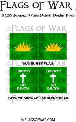 IRA001 Sunburst-Father Michael Murphy Flags