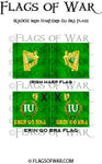 IRA002 Irish Harp-Erin Go Bra Flags