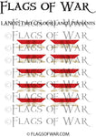 LAN02 Two Colour Lance Pennants