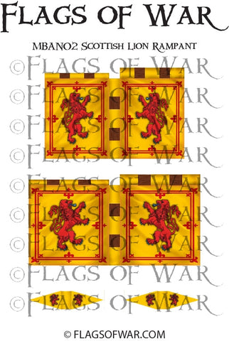 MBAN02 Scottish Lion Rampant