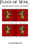 MFAN-S06 Medieval Fantasy Lion Banners