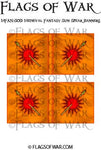 MFAN-S09 Medieval Fantasy Sun Spear Banners