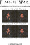 MFAN-S12 Medieval Fantasy Flayed Man Banners