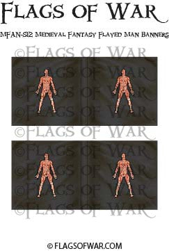 MFAN-S12 Medieval Fantasy Flayed Man Banners