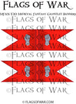 MFAN-T20 Medieval Fantasy Gauntlet Banners