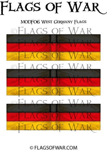 MODF06 West Germany Flags
