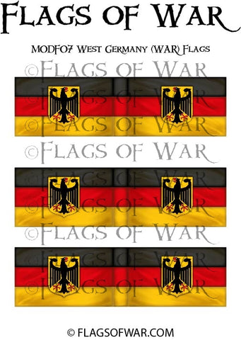 MODF07 West Germany (WAR) Flags